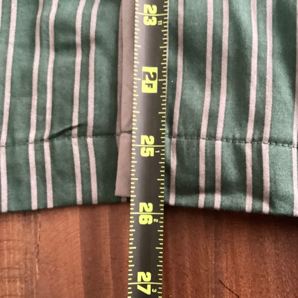 Pottery Barn Teen Harry Potter Slytherin Pajamas Small Green Stripe NWOT - Picture 9 of 16